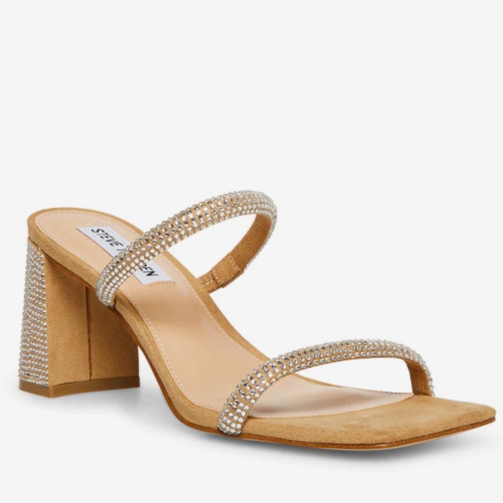 STEVE MADDEN LILAH-R RHINESTONES W6.5
